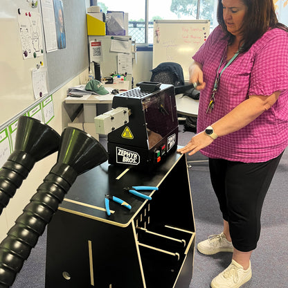 Australian made plastic recycling machinery for schools