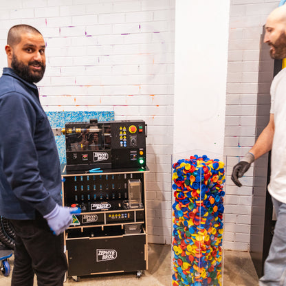 Education machine plastic recycling kit from Precious Plastic Melbourne, Australia