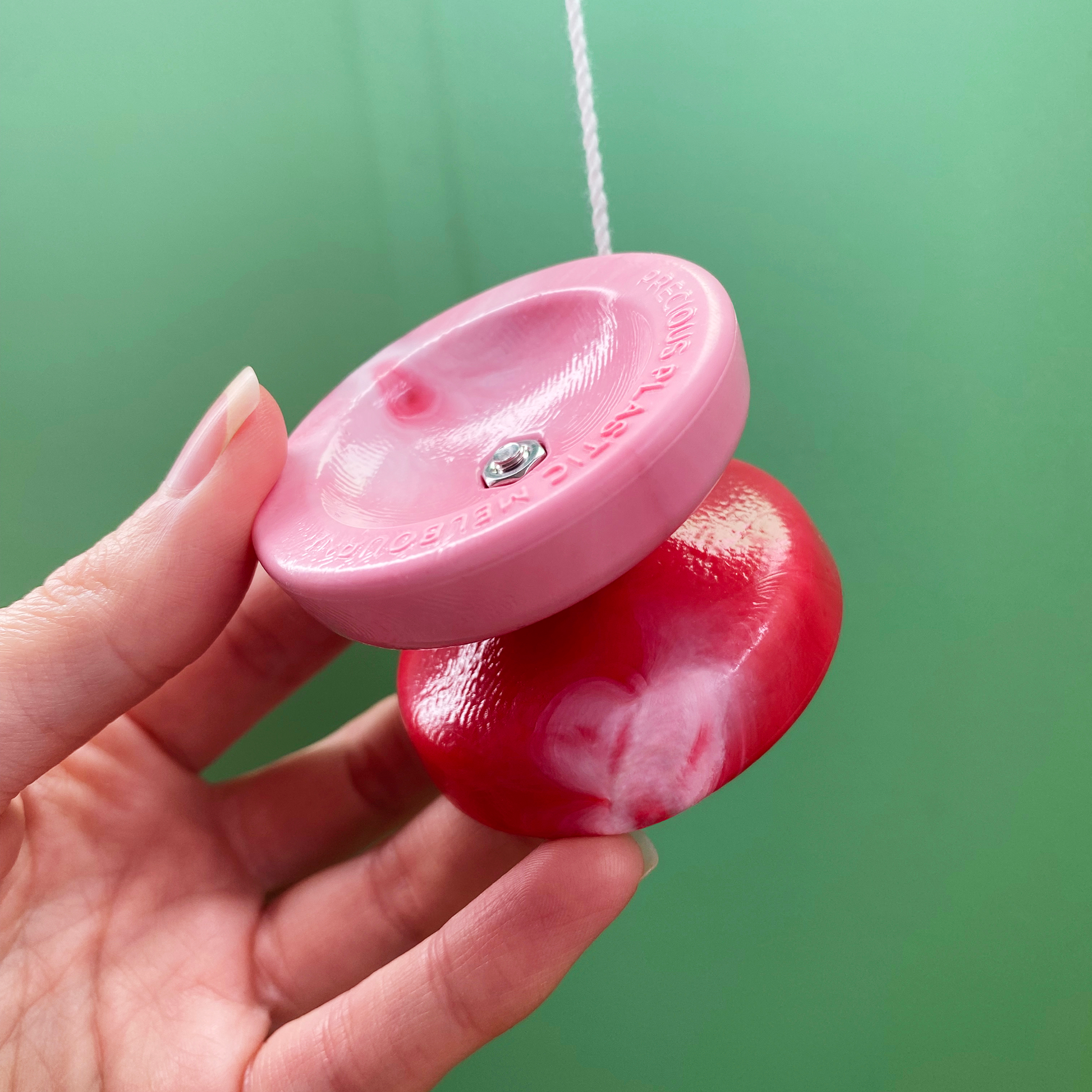 Make your own yo-yo's from recycled plastic